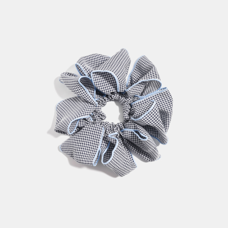 Chouchous en tissu à carreaux décontractés de la série Simple 2