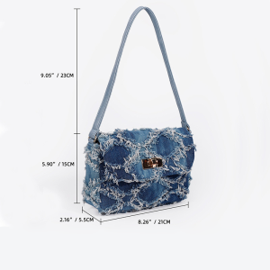 Sac Carré Pour Femme En Polyester, Style Décontracté, Matelassé, Patchwork, Pompons, Coloris Uni Et Multicolore, Forme Géométrique. h5