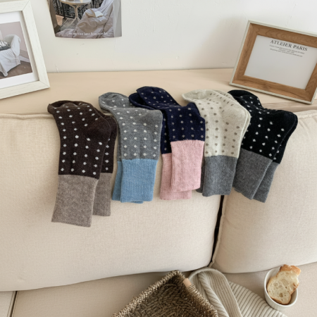 Chaussettes mi-mollet Slight Bounce Basic Color Clash