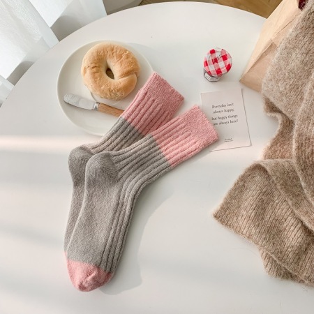 Chaussettes mi-mollet Slight Bounce Basic Color Clash 2