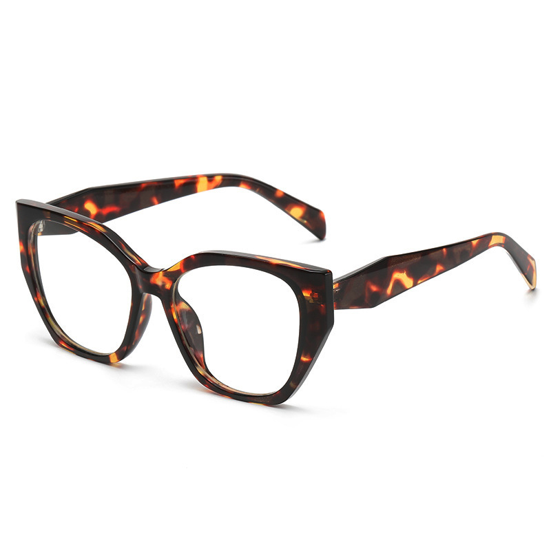 Lunettes De Vue Simple Series Daily, Couleur Unie, Imprimé Léopard, Couleurs Mélangées Image3