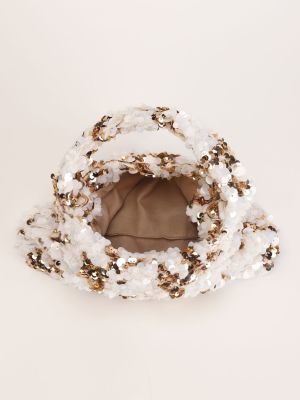 Sacoche De Bras Pour Femme En Polyester Patchwork À Sequins, Style Parisien Chic h5 Image5