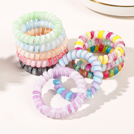 Chouchous en plastique Simple Series Daily Color Mixed Gradient Color 2