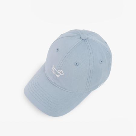 Casquette de baseball en coton uni couleur teckel doux de la série Simple