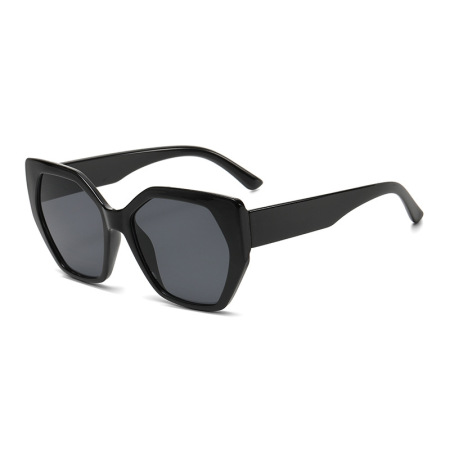 Lunettes de soleil rétro Simple Series, couleur unie, imprimé léopard, rayures dégradées 2