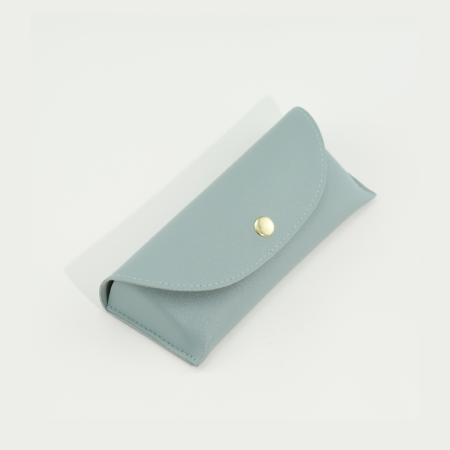 Sacs de rangement pour lunettes de soleil Simple Series Daily couleur unie en PU