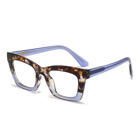 Lunettes De Vue Simple Series Daily, Couleur Unie, Imprimé Léopard, Dégradé De Couleurs.