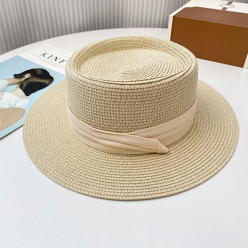 Chapeaux Pour Femmes En Raphia Uni Couleur De La Collection Simple Series Daily