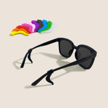 Lunettes Simple Series Daily Color Solid Gel Gel Hooks Anti-Slip Ear Coats