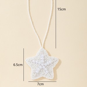 Collection Luxe Perles De Vacances Étoile De Mer Perles Artificielles Breloques De Sac Pour Femmes h5 