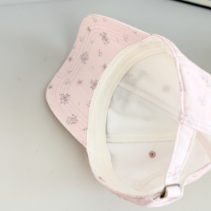 Casquette De Baseball Femme En Coton Uni, Motif Floral Doux, Collection Romantique h5 Image4