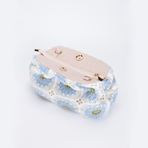 Sac À Oreiller Pour Femme En Tissu Brodé À Fleurs Style Vacances h5 Image4
