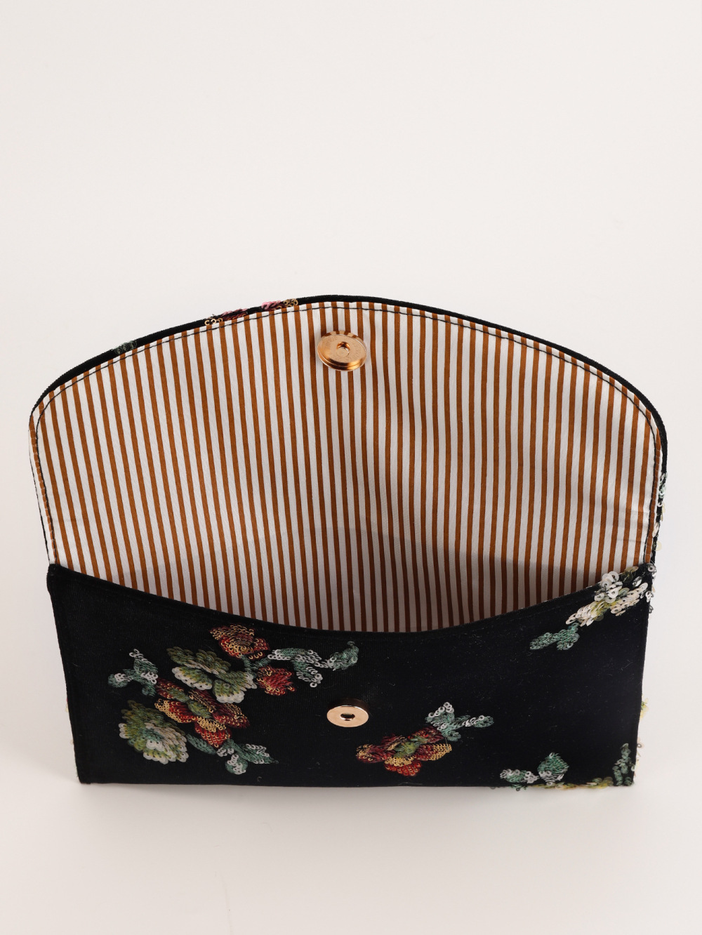 Sac À Main Pour Femme, Style Soirée, Orné De Sequins Et De Perles Florales, En Polyester. h5Image3