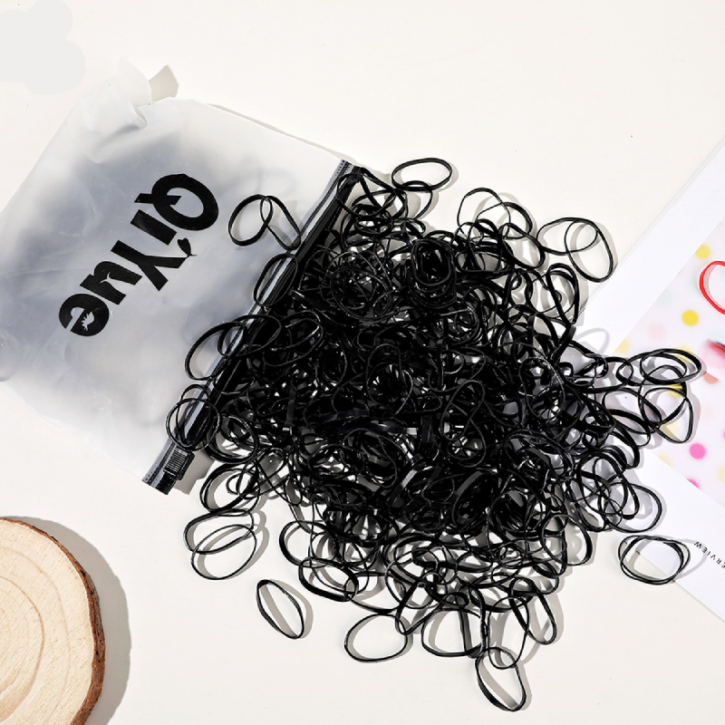 Élastiques À Cheveux En Plastique Uni Couleur De La Gamme Simple Series Pour Un Usage Quotidien 