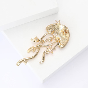 Broches En Strass Style Océanique, Collection Luxueuse « Méduses » h5 Image3