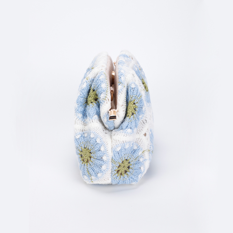 Sac À Oreiller Pour Femme En Tissu Brodé À Fleurs Style Vacances h5Image3