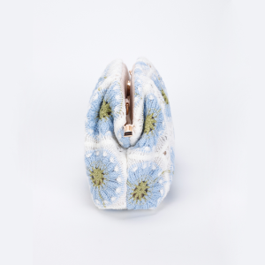 Sac À Oreiller Pour Femme En Tissu Brodé À Fleurs Style Vacances h5 Image3