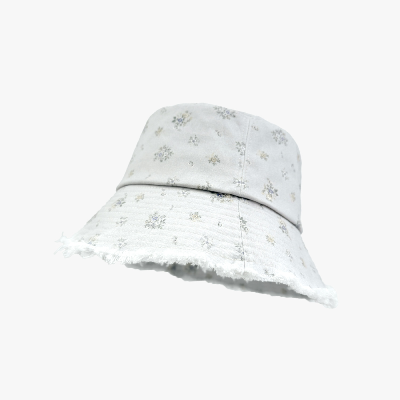 Bob En Coton À Fleurs Douces Pour Femmes, Collection Simple Series 