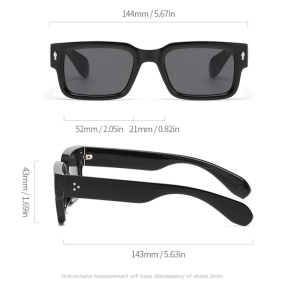 Lunettes De Soleil Rétro À Imprimé Léopard Multicolores De La Série Simple h5 Image2