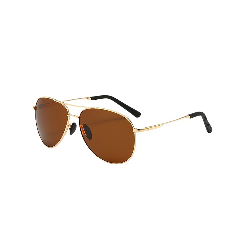 Lunettes De Soleil Quotidiennes À Monture Métallique De La Série Simple Image2