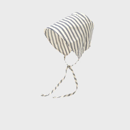 Chapeau de soleil en coton à rayures quotidiennes pour femme de la collection Simple Series