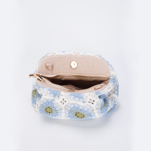 Sac À Oreiller Pour Femme En Tissu Brodé À Fleurs Style Vacances h5 Image5