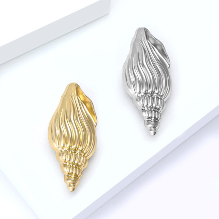 Broches en alliage de fil de forme irrégulière style océanique, collection Simple Series Daily