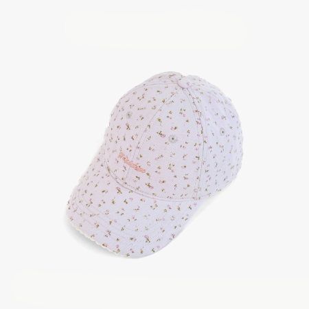 Casquette de baseball en coton à lettres Sweet Flower de la série Simple 2