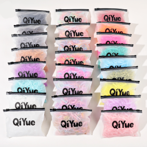 Élastiques À Cheveux En Plastique Uni Couleur De La Gamme Simple Series Pour Un Usage Quotidien h5 Image5
