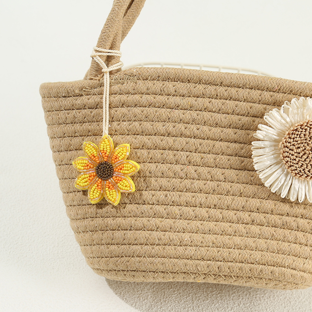 Porte-Clés De Sac Pour Femme, Collection Luxueuse, Motif Floral Mignon Image2