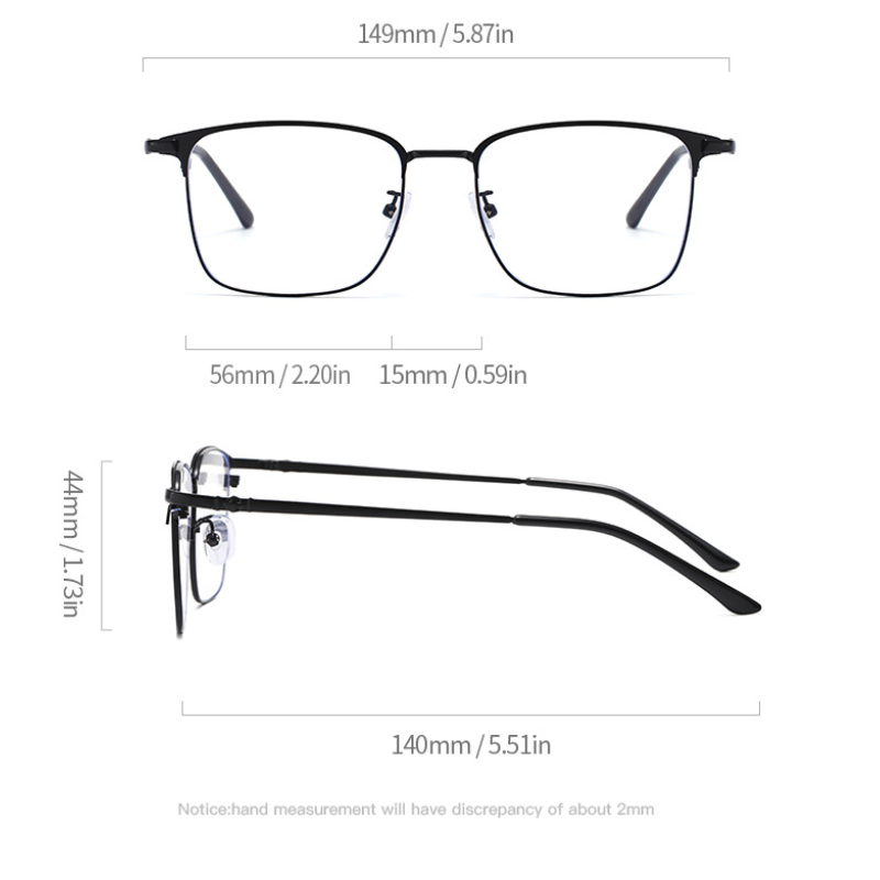 Lunettes Optiques Unisexes Simple Series Daily Solid Color h5Image2