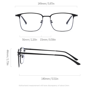 Lunettes Optiques Unisexes Simple Series Daily Solid Color h5 Image2