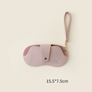 Sacs De Rangement Pour Lunettes De Soleil Simple Series Daily Couleur Unie En Pu h5
