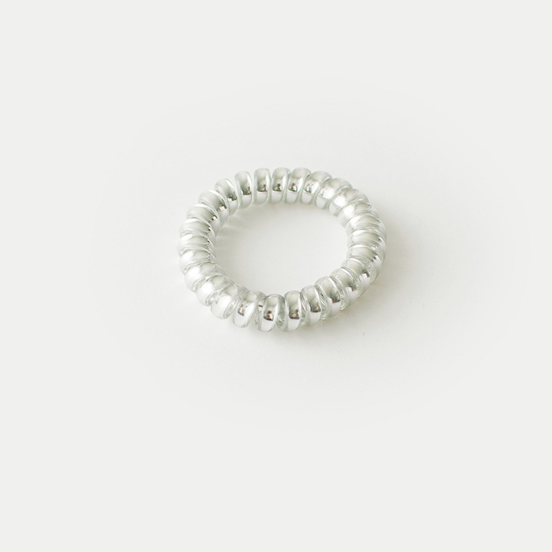 Élastiques À Cheveux En Plastique Uni Couleur De La Gamme Simple Series Pour Un Usage Quotidien 