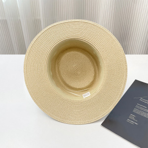 Chapeaux Pour Femmes En Raphia Uni Couleur De La Collection Simple Series Daily h5 Image4