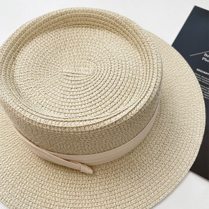 Chapeaux Pour Femmes En Raphia Uni Couleur De La Collection Simple Series Daily h5 Image3