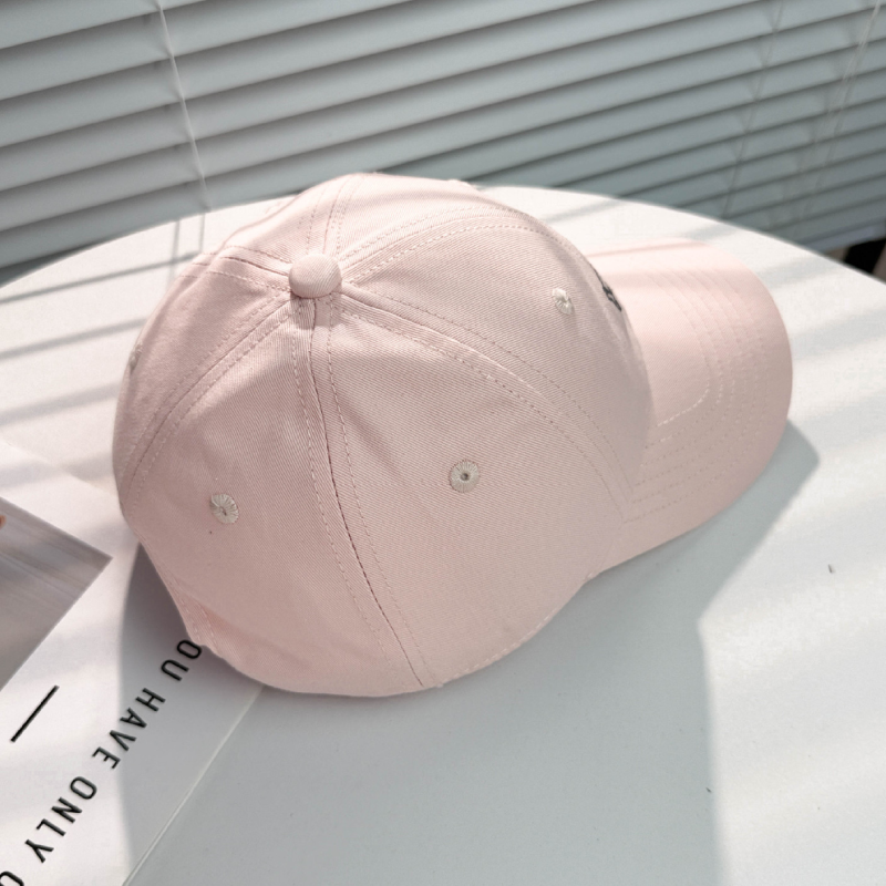 Casquette De Baseball En Coton Uni Couleur Teckel Doux De La Série Simple h5Image3