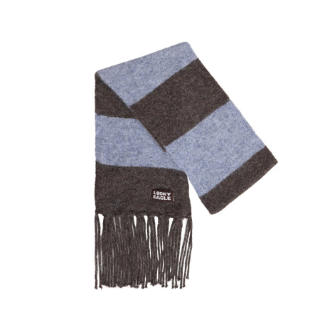 Écharpes d'hiver en laine à rayures quotidiennes de couleur assortie, collection Simple
