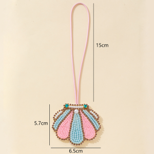 Collection De Luxe De Perles De Style Océanique Pour Les Vacances, Perles De Coquillage De Couleurs Assorties, Breloques Pour Sac À Main Pour Femme h5 