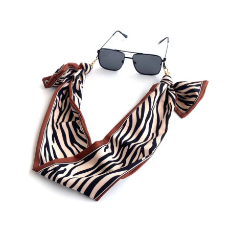 Cordons de lunettes de soleil en polyester à motifs floraux, cœurs et pois multicolores, de la série Simple, style rétro. 2