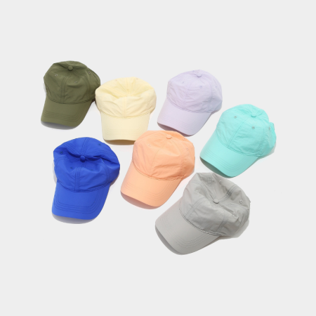 Casquette de baseball Simple Series Daily en tissu à séchage rapide, couleur unie. 2