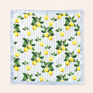 Écharpes D'Été En Polyester À Rayures Daily Fruit De La Collection Simple Series h5 Image2