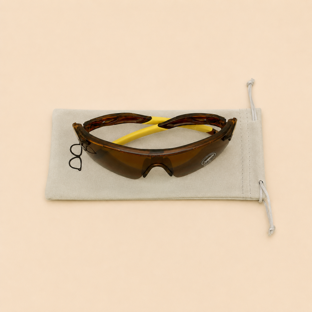 Sacs De Rangement Pour Lunettes De Soleil En Daim Uni Simple Series Daily Image3