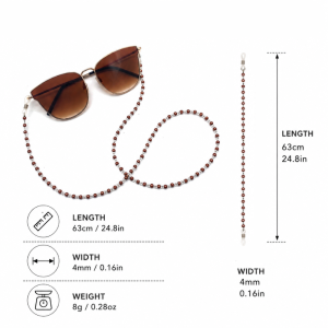 Chaînes De Lunettes De Soleil Simple Series Daily Beads De Couleurs Assorties h5 Image4