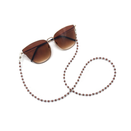Chaînes de lunettes de soleil Simple Series Daily Beads de couleurs assorties