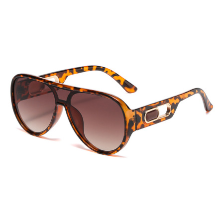 Lunettes de soleil pour femmes Simple Series Daily Solid Color