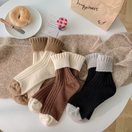 Chaussettes mi-mollet Slight Bounce Basic Color Clash