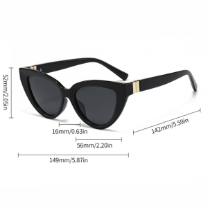 Lunettes De Soleil Unisexes Simple Series Daily À Imprimé Léopard Et Dégradé De Couleurs. h5 