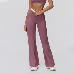 Pantalon Long Décontracté Sport Ample, Effet Seconde Peau, Bicolore Contrasté h5 Image3