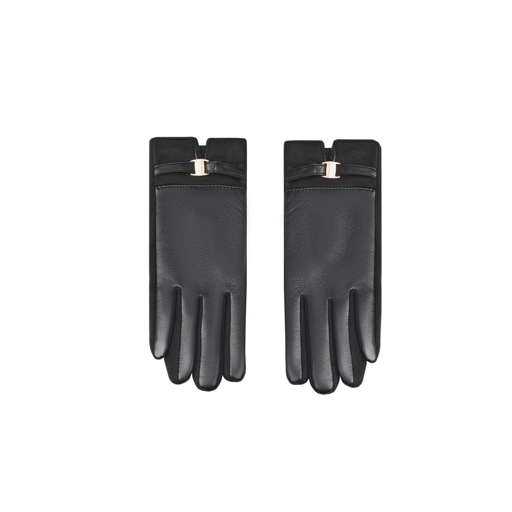 1 Paire De Gants Simples Et Élégants En Pu De Couleur Unie Pour Femme h5Image2